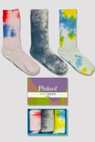 Kutulu 3 Çift - Batik Desenli - Erkek Soket Çorap - Kokulu Kaliteli - Thumbnail
