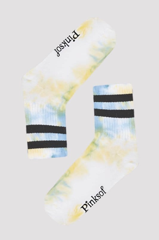 Kutulu 3 Çift - Batik Desenli - Kadın Soket Çorap - Kokulu Kaliteli