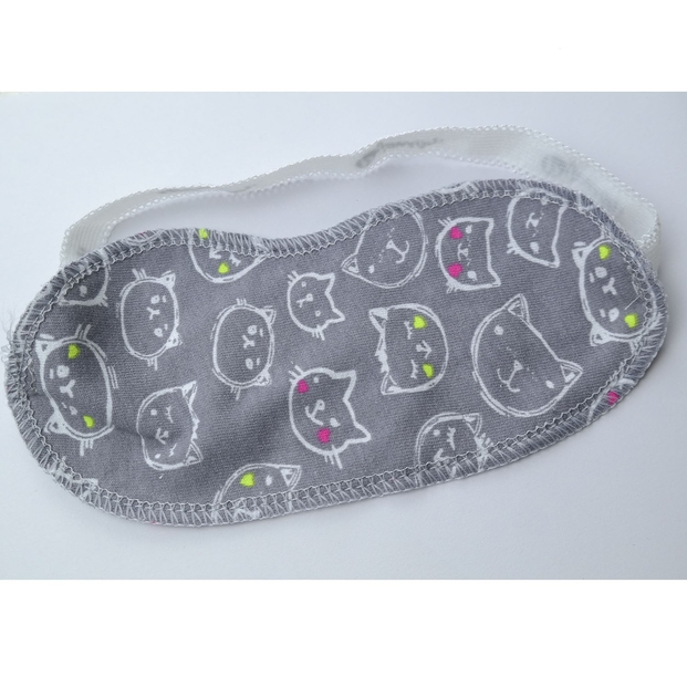Gri Kedi Desenli Bayan Şortlu Pijama Takımı - 2