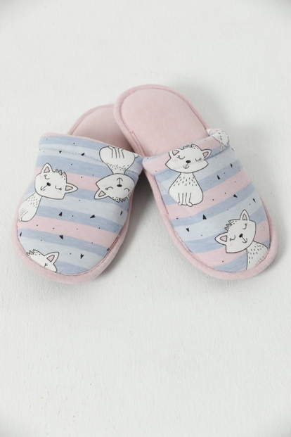 Kedi Desenli Hamile Lohusa Pijaması - 3