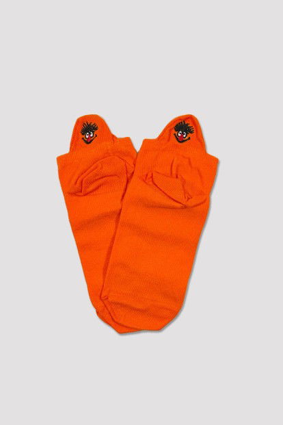 Kutulu 10 Çift - Emoji Desenli - Kadın Patik Çorap - Kokulu Kaliteli - 5