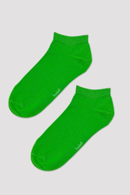 Kutulu 6 Çift - Pastel Renkli - Erkek Patik Çorap - Kokulu Kaliteli - 6
