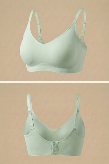 Mint SilkAir Vanilla Balensiz Sütyen – Kopçalı, Ayarlanabilir Askı, İz Yapmayan - 6