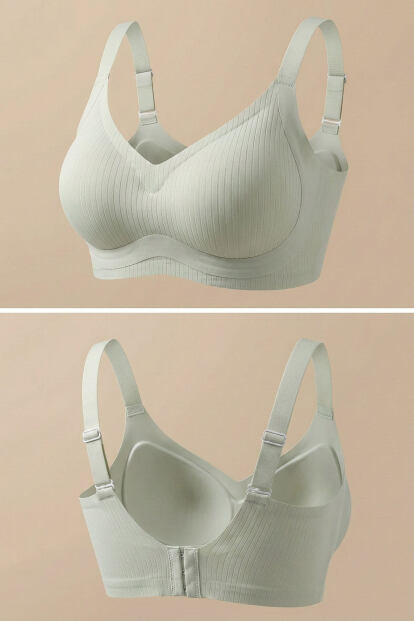 Mint Soft Blush SilkAir Lazer Kesim Balensiz Sütyen - Kopçalı, Ayarlanabilir Askı, İz Yapmayan - 7