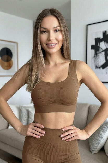 Mocha SilkAir Lazer Kesim Balensiz Sütyen - Kopçalı İz Yapmayan - 3