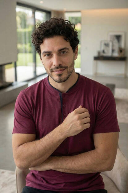 Royal Bordeaux Kısa Kollu Pat Detaylı Elegant Erkek Pijama Takımı - 6