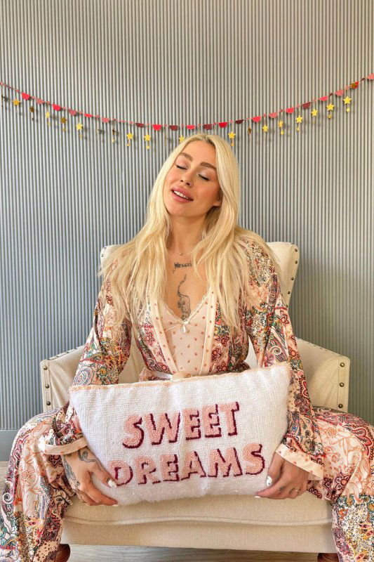 Somon Flore Exclusive Örme Sabahlıklı Kadın Pijama Takımı - Pijamaevi (3)