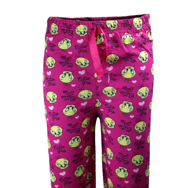Tweety Desenli Bayan Tek Alt Pijama - 2